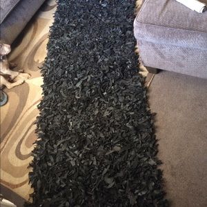 Leather rugs